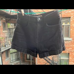 American Apparel denim shorts